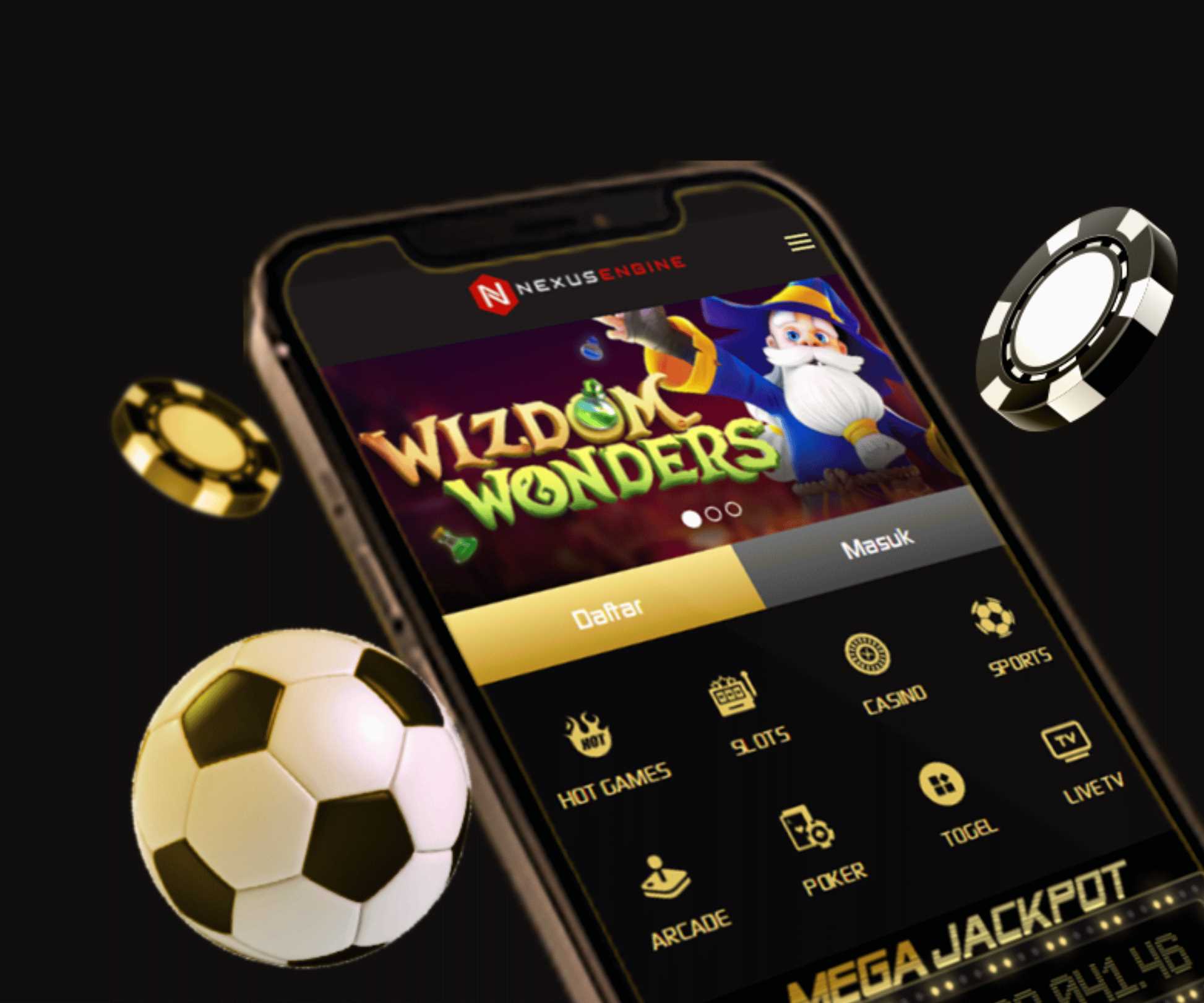 Experience playing on the trusted online nexus slot site